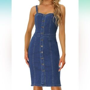 Denim dress